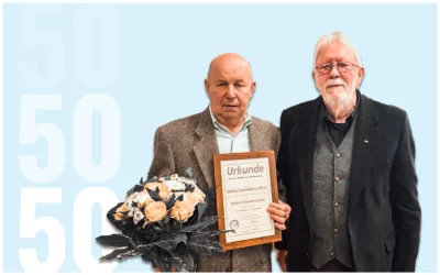 Jubiläum & Ehrung Peter Wittenbecher